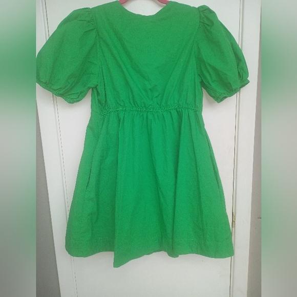 entro Emerald V-Neck Puff-Sleeve Mini Dress - Picture 8 of 11